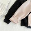 Babytoppar 2022 höst baby stickade tröjor pullover bas toppar barn topp beige tröja