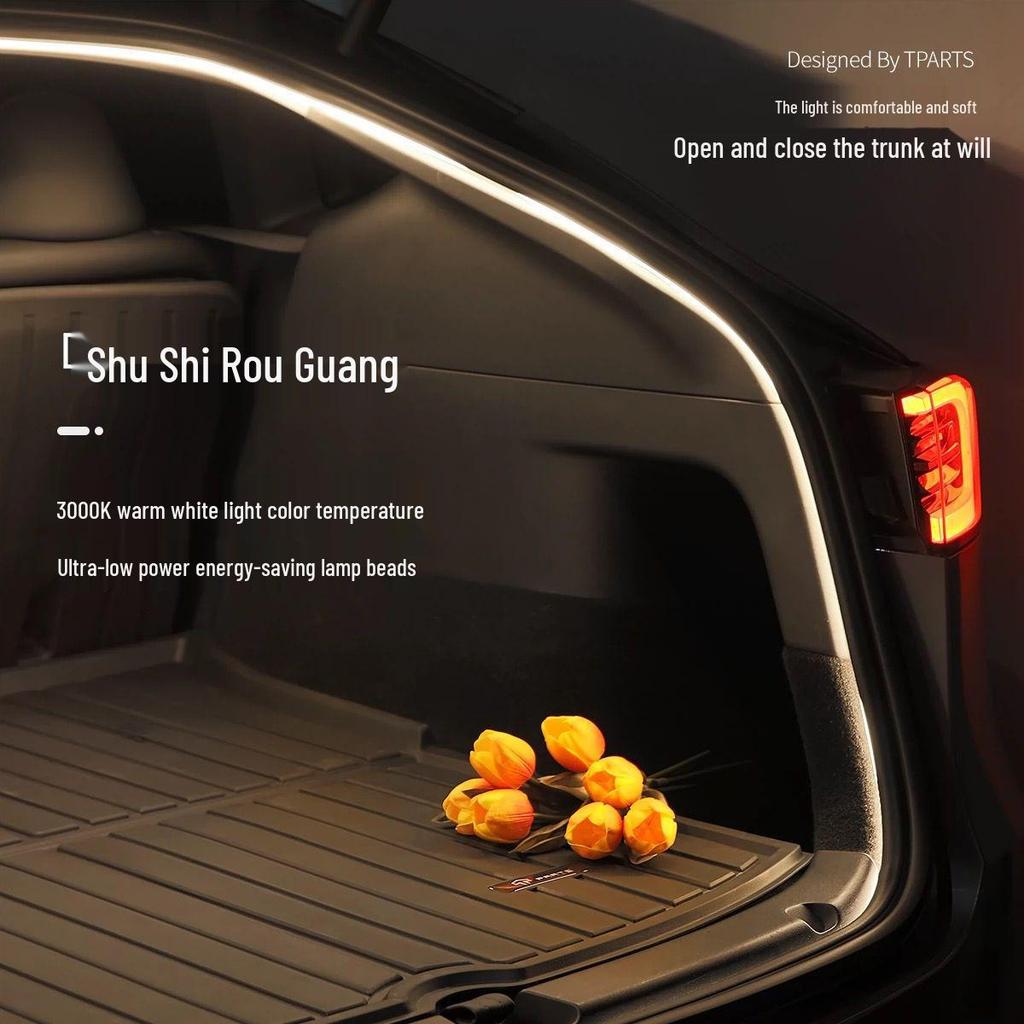 Universal LED Trunk Light Strip - High Brightness, Auto Sensing, No Wiring Needed