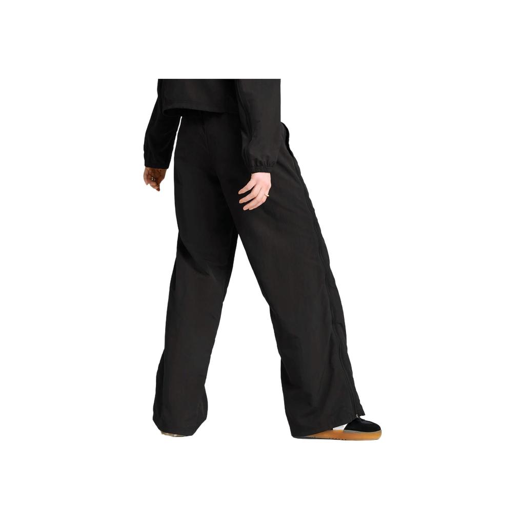 Puma Comfortable Soft Versatile Casual Pants Women Bottoms Black 631913-01