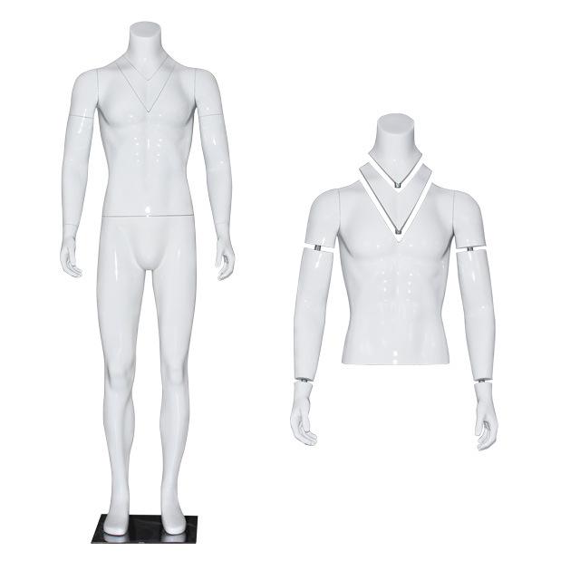 3D Try-On Ghost Mannequin - Full Body, Detachable Costume Photo Prop