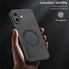 Magnetic Retro Leather Soft Case For iPhone 16 Pro Plus Max iPhone16 Pro Max Wireless Charging Phone Case Cover