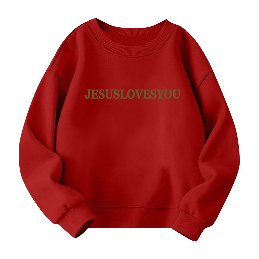 Children's Hoodie Boys And Girls Fashion Printed Long-sleeved Hoodie