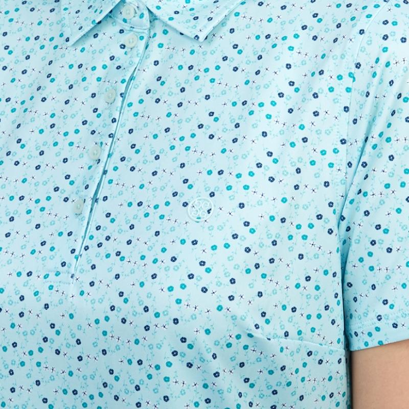 Galleria G forGe Pore Golfwear Women S Collar ShorT Sleeve T ShirT Glp000015 Dbrk