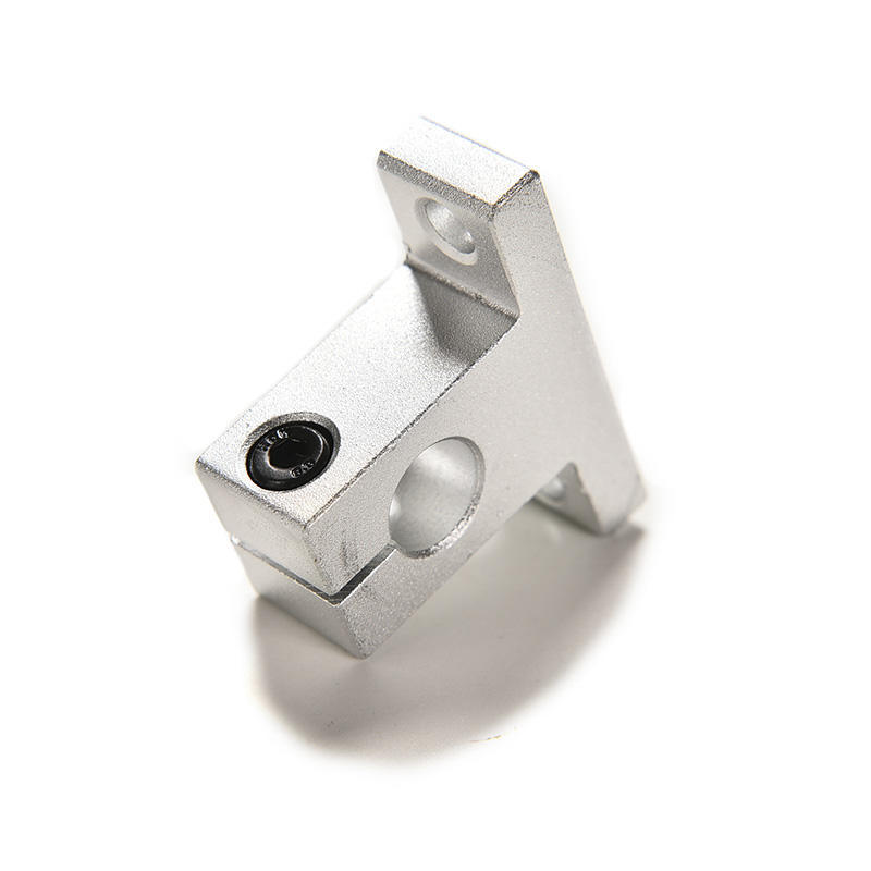 Industrial Parts Rail Accessory for Shaft Hardware Tools SK16 Aluminum Alloy Fixing Bracket 2PCs Hardware Fastener Industrial Parts Rail Accessory for Shaft Hardware Tools SK16 Aluminum Alloy Fixing Bracket 2PCs Hardware Fastener