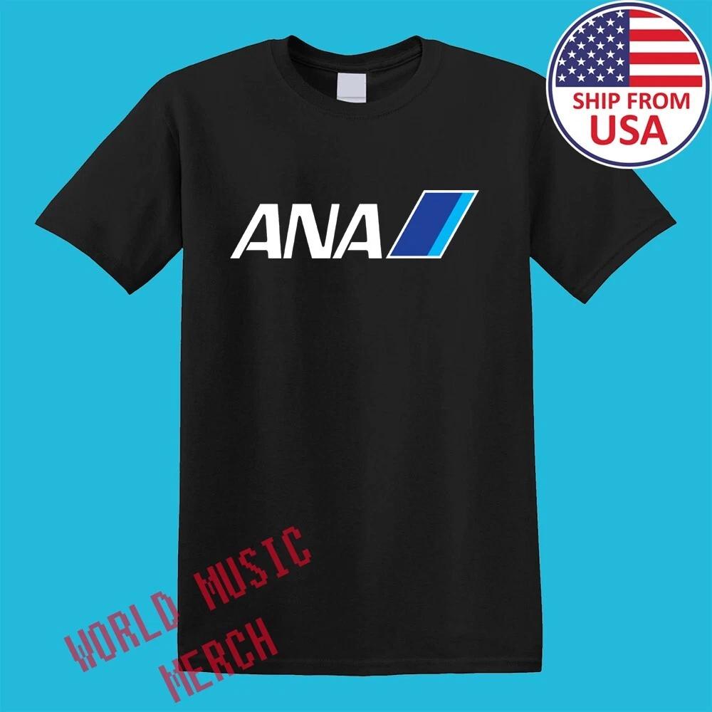 

ANA All Nippon Airways Men s Black Size S-5XL 3XL