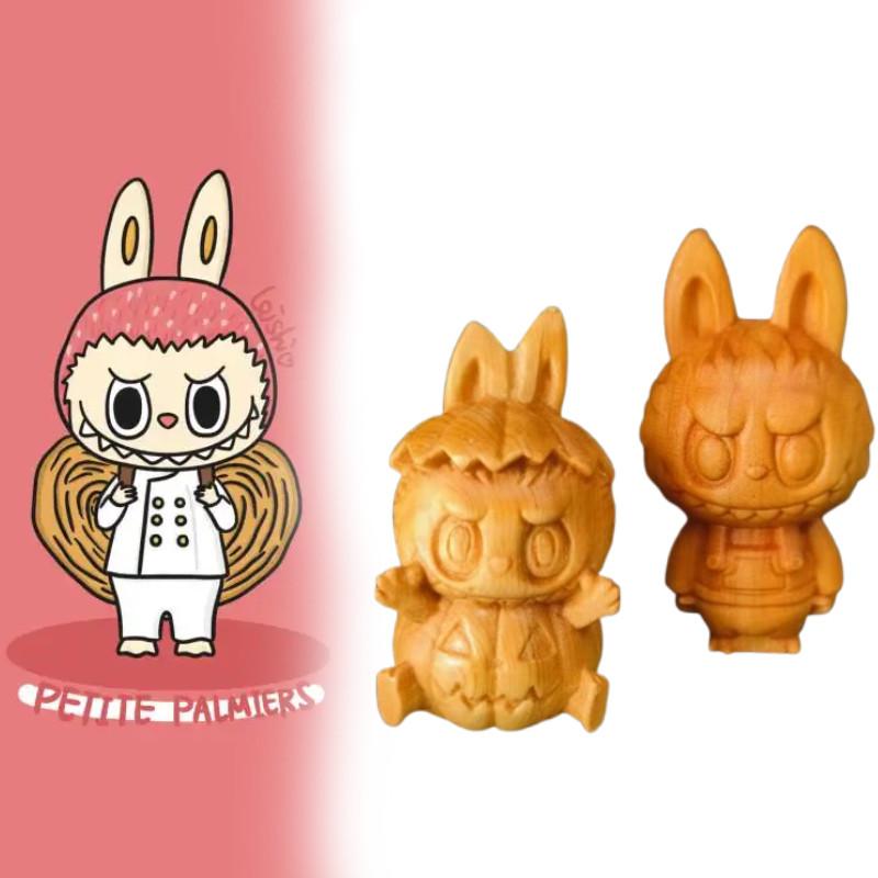 Labubu Carving Ornament With Modern Minimalist Style For Office And Garden Decor