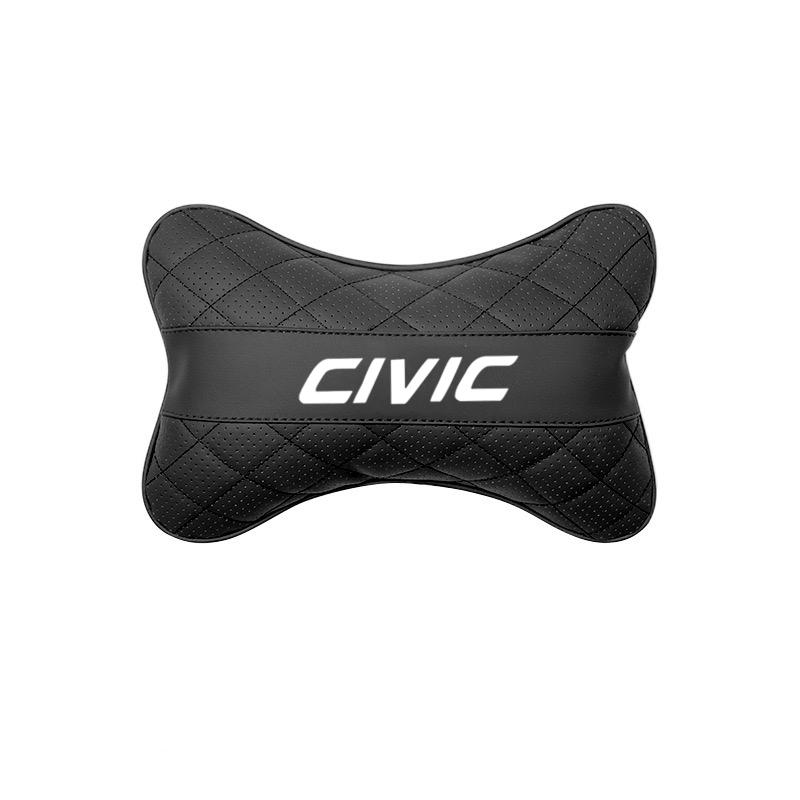 

Memory Foam Car Neck Headrest Pillow Auto Car Seat Pillow For Honda Civic 10th 9th 8th 7th Gen 10 9 8 7 2006 2007 2008 2009 2010 чёрный
