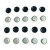 20pcs Colored Metal Small Disc Incense Holder Portable Cone Incense Burner for Sandalwood Jasmine Fragrance Zen Home Decoration 7