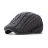 Versatile Knit Beanie/Beret with Ear Protection: Warm Velvet-Plus Duckbill Cap for Men and Women - Perfect for Autumn and Winter