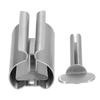 Toothpaste Tube Squeezer Dispenser Stainless Steel Toothpaste Holder Stand for Bathroom UseSmall