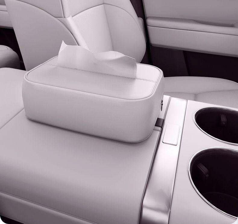 Nio Firefly Car Tissue Box: Original Color Hanging or Armrest Paper Holder