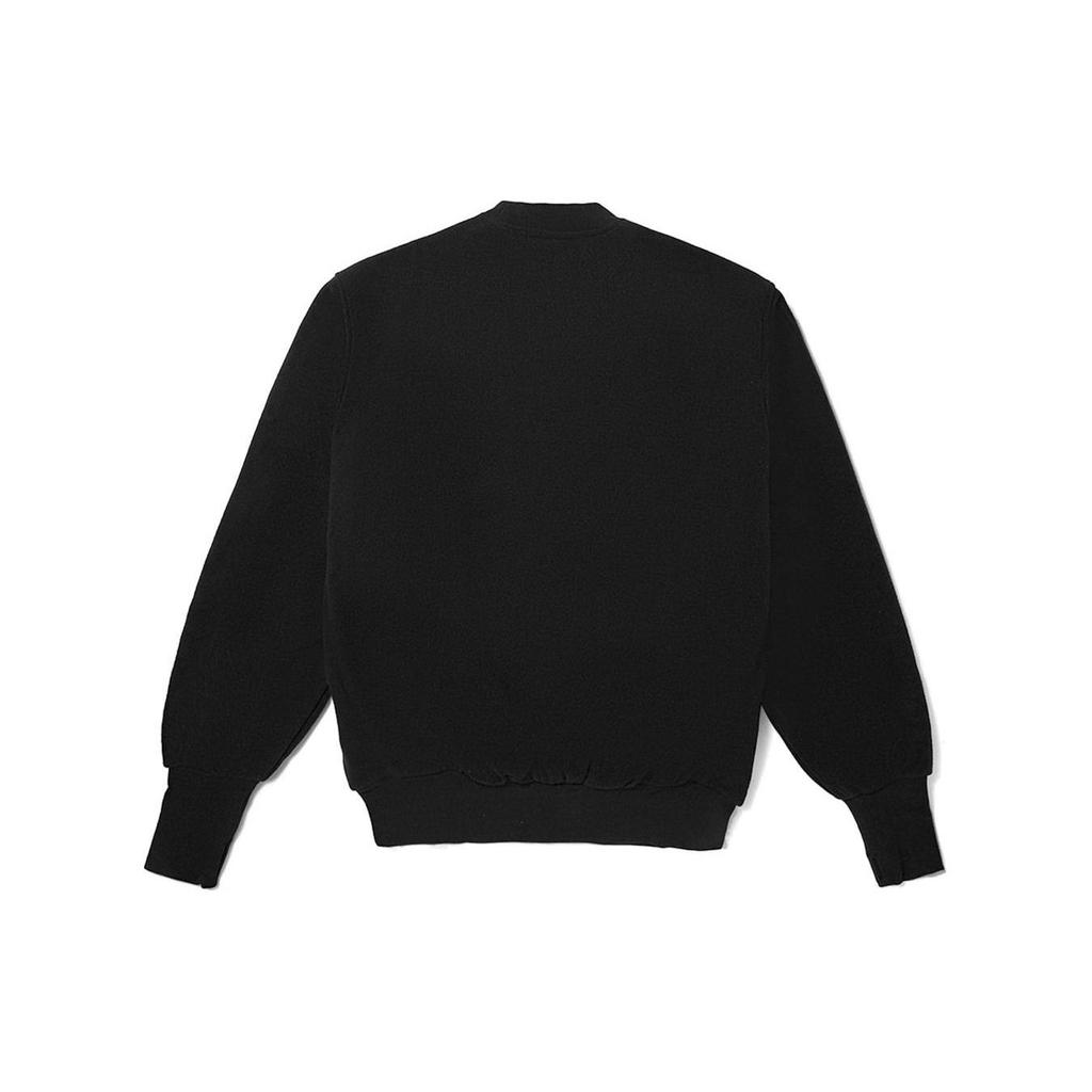 Vans Tdc Tokyo Design Collective Solid Color Round Neck Casual Pullover Sweatshirt Unisex Sweatshirt Black VN000FSMBLK