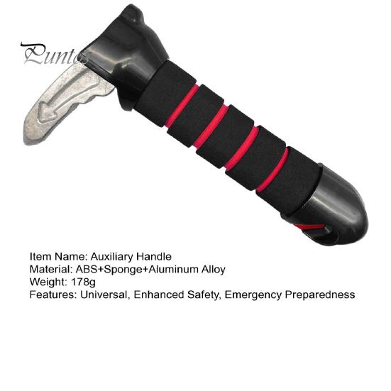 Klika dveří auta pro starší a zdravotně postižené podpěrná rukojeť Car Assist s řezačkou bezpečnostních pásů Hodí se pro většinu automobilů až do kapacity 400 lbs