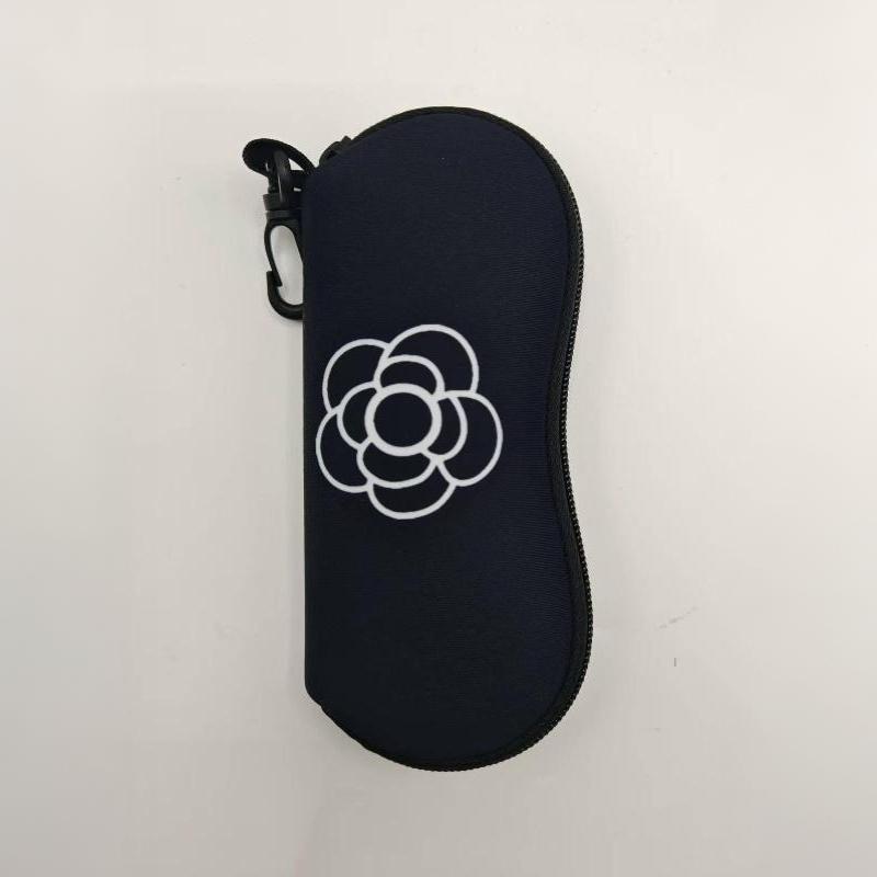 2D Flat Tree Of Life Glasses Case, Ultra-Light Portable Zip Pouch W/ Keychain, Unisex For Regular/Reading Glasses,Zipper