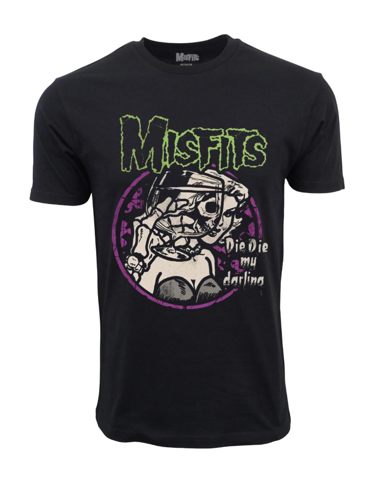 Unisex Adult Casual Graphic Misfits Die, Die My Darling isex Adults... XL