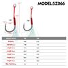 Iron Plate Single Feather Hook for Sea Fishing - Double Hook Lure