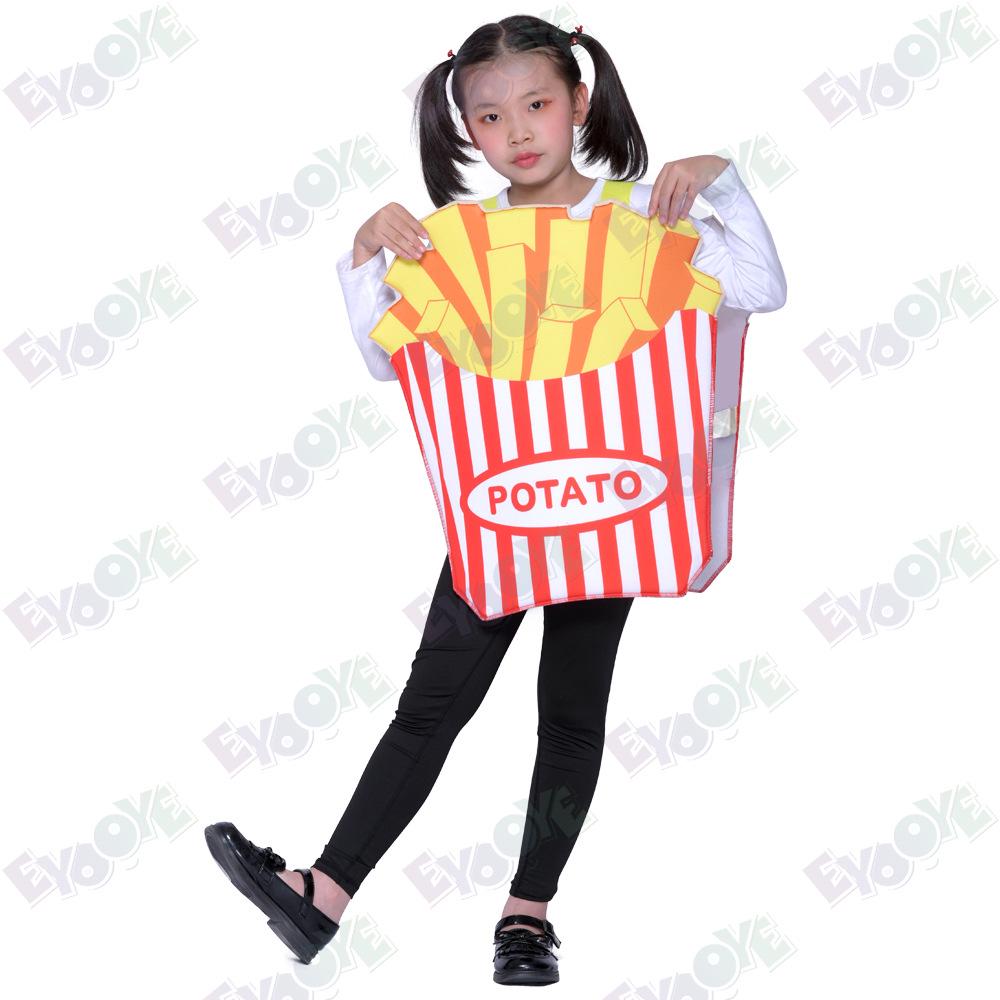 Creative Cross-Border Snack Set: Tomato Beer Ice Cream, Popcorn, Milk French Fries, & Cosplay Costume