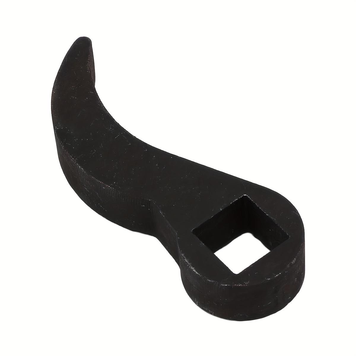 

1pc Adjustable Angle Bull Horn Pry Bar Adapter Head | Fits 1/2 Drive Ratchet & Open-End Wrench, Half Shaft