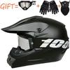 Equipped With 100% Goggles + Gloves Mask Off-road Helmet Mountain Biking Downhill Youth Go-kart