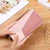 PU Leather Zipper Wallets Large Capacity Lightweight Womens Long Purses Multiple Card Slots Wear-resistant Coin Purse Outdoor
