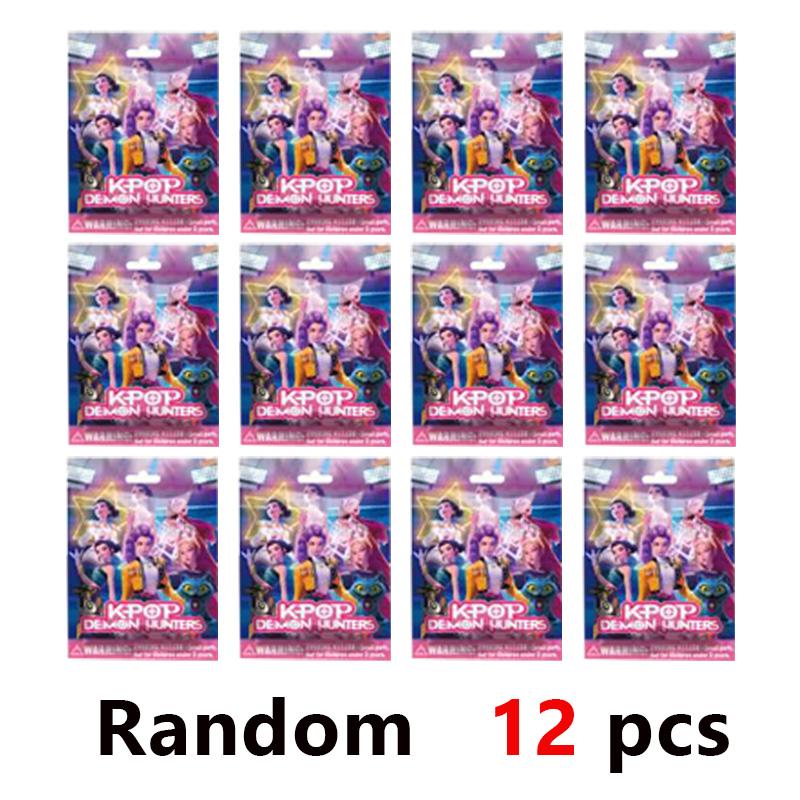 New 24pcs Kpop Devil Hunter Blind Box Action Derpys Tiger Rumi Mira Zoey Sussy Doll Fan Gift Birthday And Christmas Gifts
