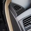 4Pcs For Honda Accord 2008-12 Carbon Fiber Interior Defogger Vent Cover Trim