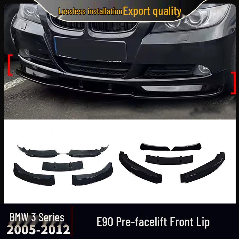 BMW E90/E91 3 Series (2005-2012) Front Lip Splitter for 320i/325i Bumper Modification
