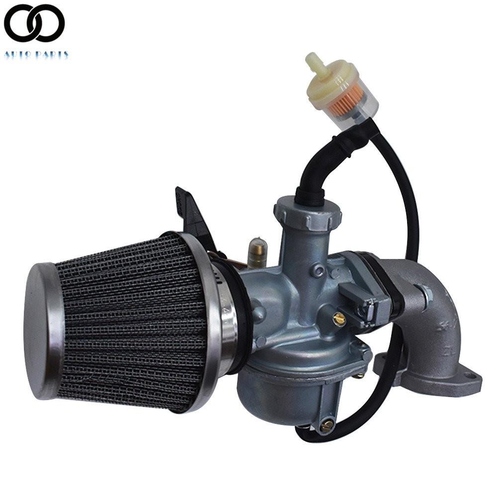 Carburetor With Air Filter Fit For Kawasaki KLX 110 2002-2010