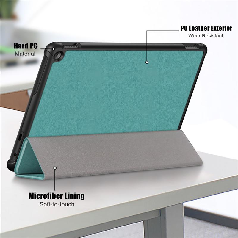 Tablet-Hülle für Fire HD 10 Hülle 2023, 10,1 Zoll, dreifach klappbarer Ständer, magnetische Smart-Folio-Abdeckung für Fire HD 10 2023 Tablet-Hülle