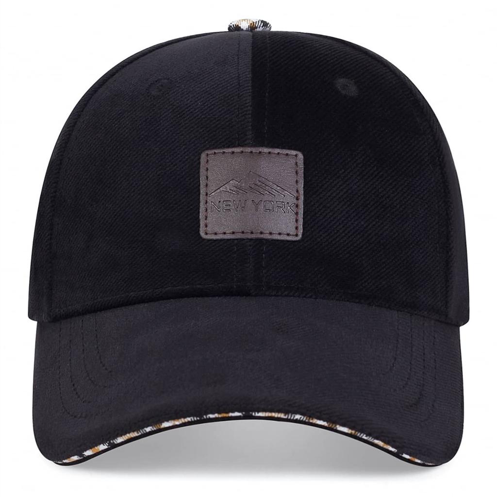 Hochwertiges Lederetikett Berg NEW YORK Baseballkappe Unisex Verstellbare Baumwollmütze Street Rap Hip-Hop Hüte Fahrerkappen