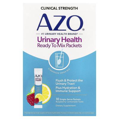 Urinary Health, Ready-Mix Pack, Raspberry-Lemonade, 10 Single-Serving Packs, 5.3g (0.19oz) Each