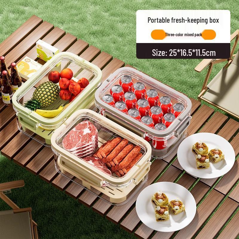 Tragbare Frischhalte-Picknick-Bento-Box mit großem Fassungsvermögen