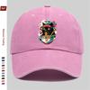 pc Japanese Anime Cat  Ramen Print Trucker Cap  Adjustable Buckle Strap Washed Baseball Hat Suitable for Men  Women Vintage