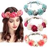 Bohemia Floral Headband Cloth Bridal Garland New Hair Bands  Birthday Party