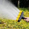 Plastic Sprinkler Nozzle Offering Gentle Misting Sprayed and Quick Installation Suitable for Backyard Watering Solution