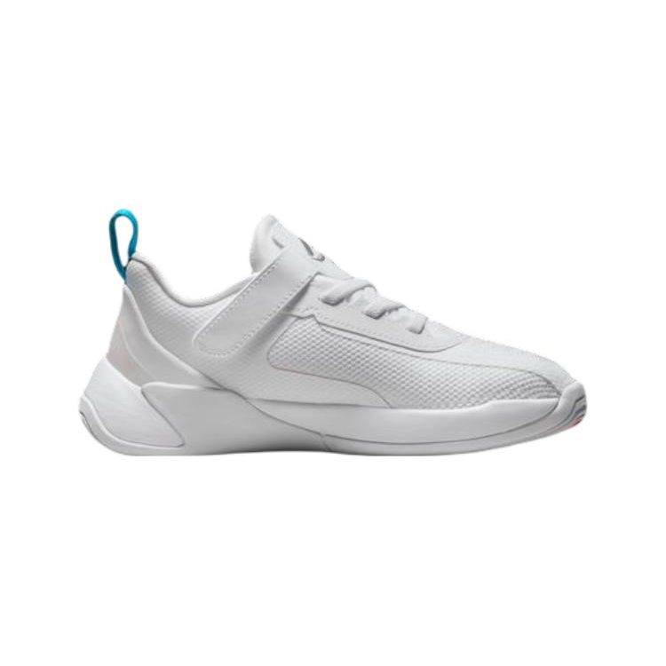 Air Jordan Luka 1 PS Legend Of 7 Kids Sneakers White Neo-Turquoise Bright-Crimson DR6086-104