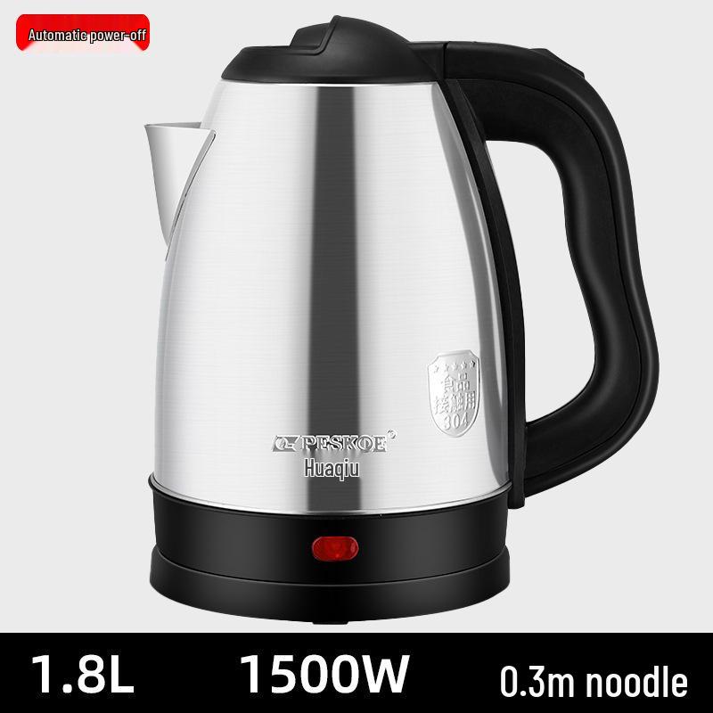 

Smart Stainless Steel Electric Kettle with Silent Boil and Large Capacity