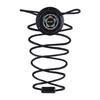 Rotating No-Tie Shoe Laces: Black & White Sports Shoe Buckle Fixer