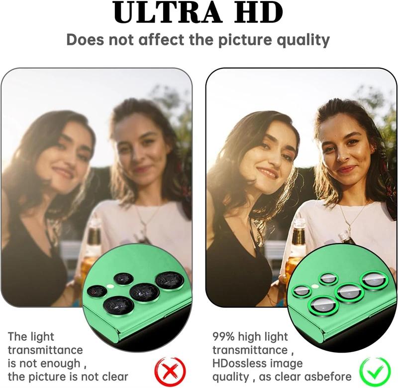 Night Light Luminous Camera Lens Protector for Samsung Galaxy S25 S24 S22 Ultra S23 Plus S25Ultra S25+  Lens Film Accessories