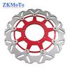 Motorcycle 260mm 320mm Front Floating Brake Disc Rotor Disk For Honda CR 125 250 2002-2007 CRF250R CRF450R 2004-2022 250X 450X