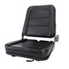 Forklift Seat PU Leather Comfortable Seat Universal for Tractor Tricycle Agricultural Mechanical Vehicle Hand Twist