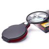 Chuda 10x 50mm Folding Leather Pocket Magnifier Case