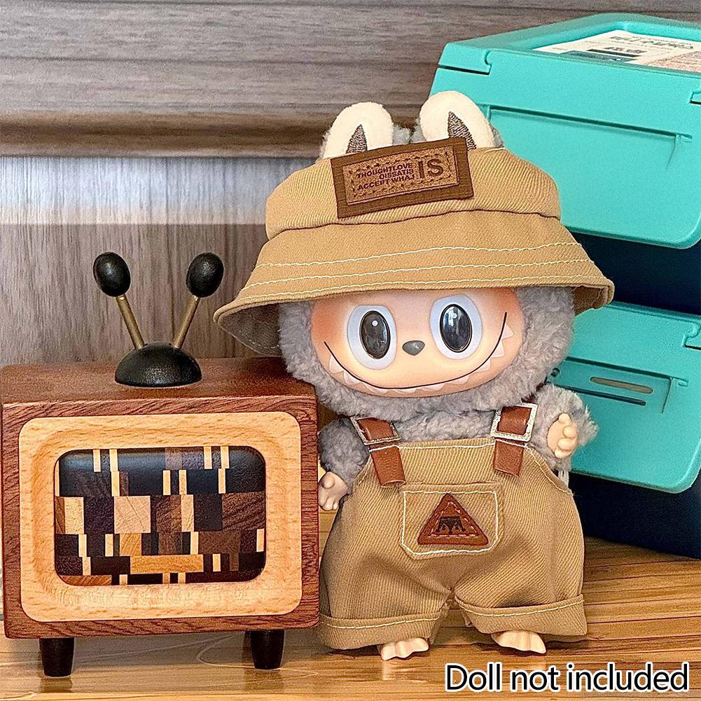 

Для 17см куклы Лабубу Одежда Модная одежда Комбинезоны Одежда для кукол Подходящее по цвету платье Аксессуары для кукол Милое украшение Маленькая одежда 08#