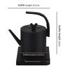 220V Electric Coffee Pot 1000ml Hot Water Jug Temperature-Control Heating Water Bottle Stainless Steel Gooseneck Tea Kettle