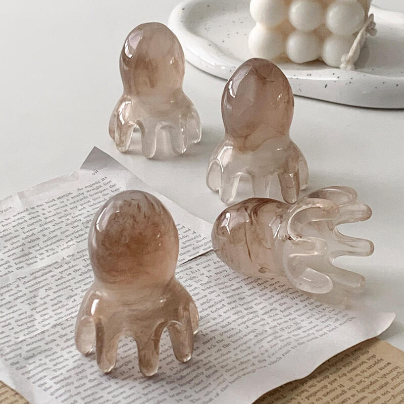 Octopus massage tool for scalp and head, trapezius muscle massage, home care Octopus Braised in Braised Beef