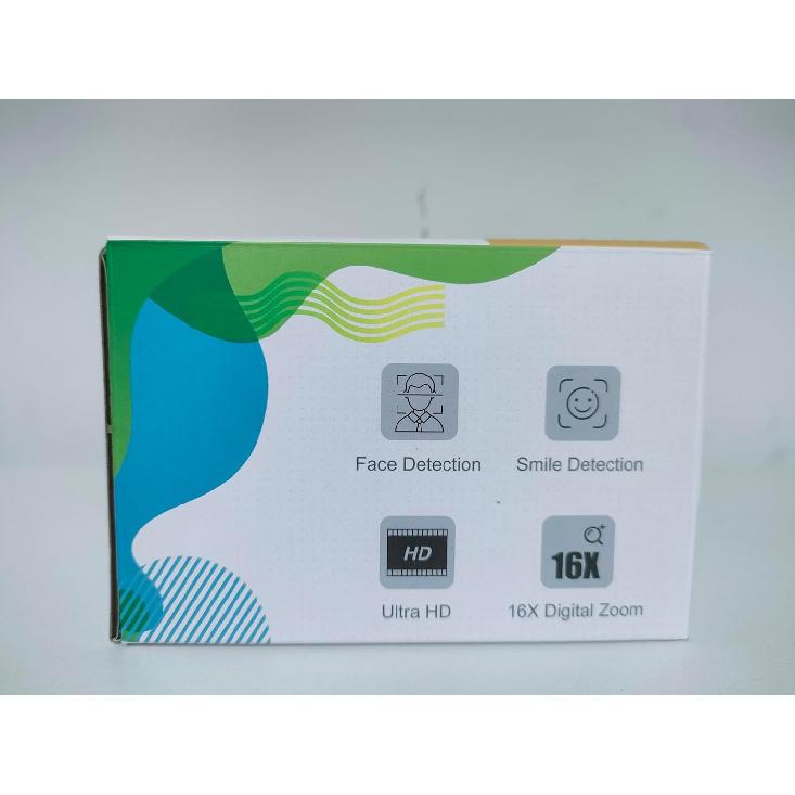 Digital Camera, HD 1080P Compact Camera with 32GB Memory Card, 48 Megapixel Camera, 2.4-inch LCD 16x Digital Zoom Digital Camera for Kids, Girls,