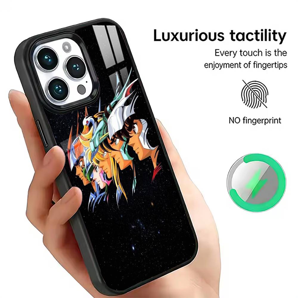 

Saint Seiya Seiya Phone Case For iPhone17,16,15,14,13,12,11 Plus,Pro Magnetic with Magsafe Wireless Charging iPhone14Plus