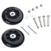 Suitcase Roller Hardware Repairing Kit Heavy Duty Wheel Trolleay Casters 1 Set