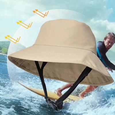 Summer Breathable Bucket Hat Waterproof Anti-UV Surf Hat Quick-drying Fishing Cap Surfing Riding