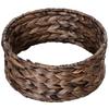 Water Hyacinth Cat Basket With Cushion Cat Bed Pet Bed 50 Cm X 42 Cm X 60 Cm Brown And Beige